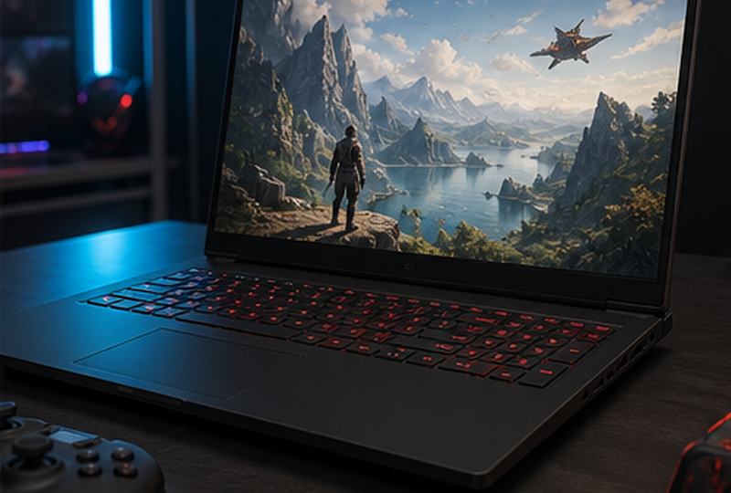 Smooth high refresh laptop display