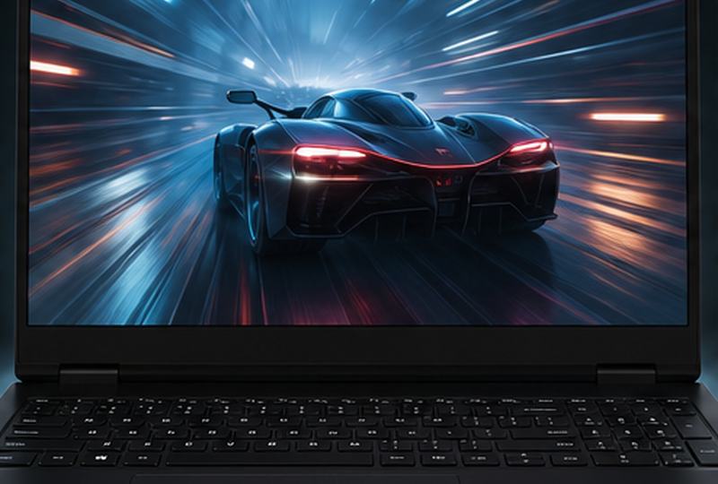 High-refresh laptop display